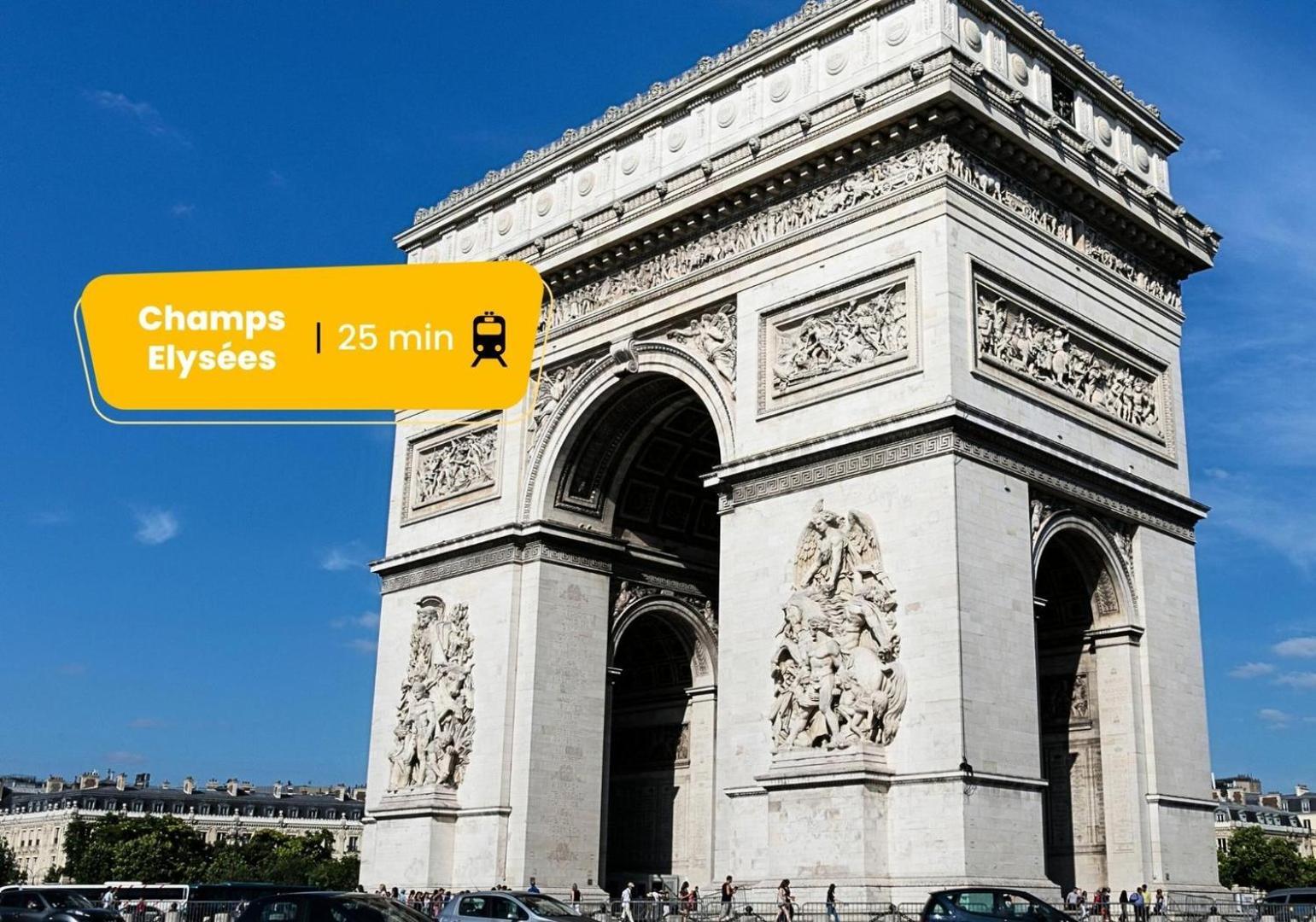 115 Suite John - Superbe Appartement A Paris Luaran gambar